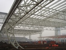 南车戚墅堰机车有限公司机车涂装库钢结构